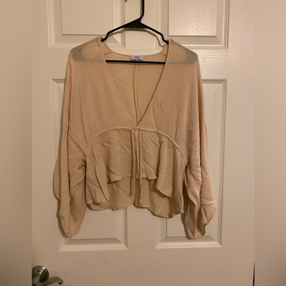 Peach Blouse